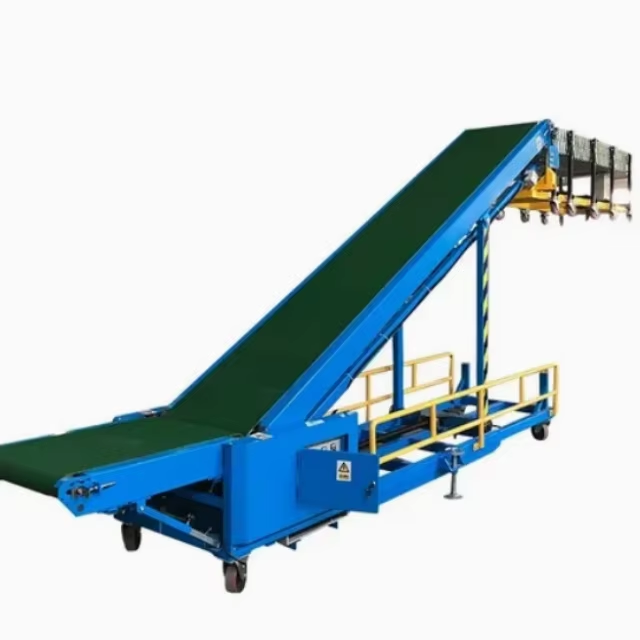 40 Feet Container Loading Conveyor Machine Telescopic Belt Conveyor Belt Flexible Conveyor for Container Loading and Unloading - Image 5