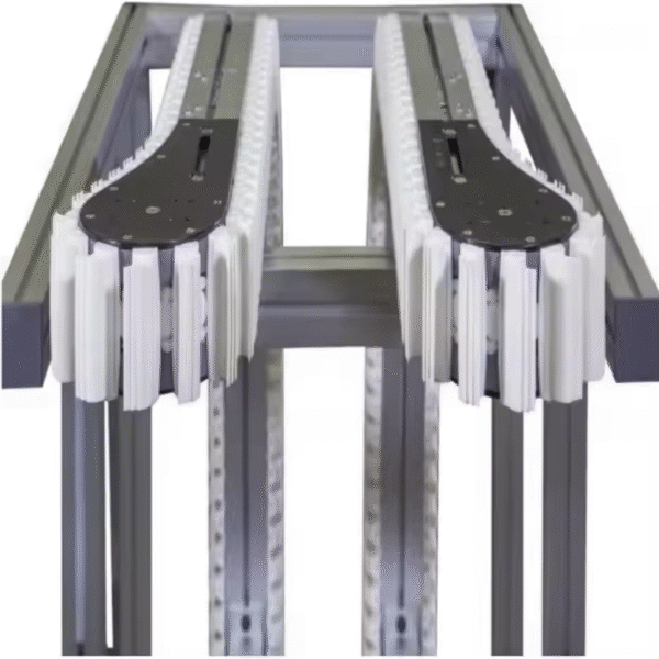 Food Canning Production Line Clamping Conveyor Clamping Conveyor Bottle Clamping Elevator Flexible Chain Transition Machine - Image 7