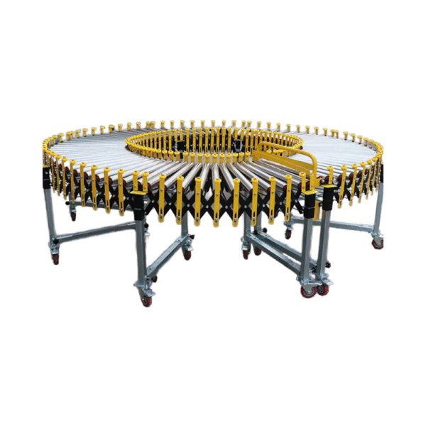 The Telescopic Roller Conveyor Loading and Unloading Machine Conveyor Roller Machine Conveyor Roller Systems Assembly Factory - Image 3