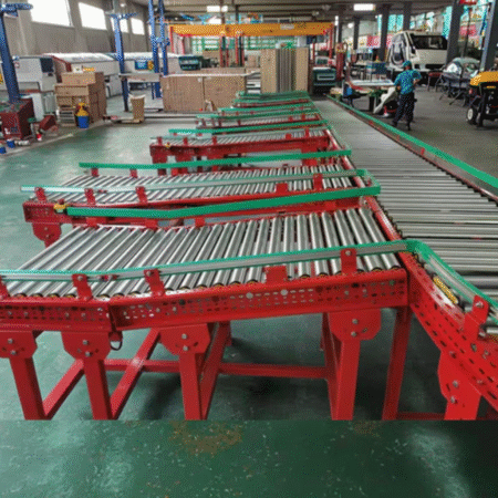 Widely Use Parcel Sortation Conveyor Express Logistics Sorting Production Line Conveyor Belt Conveying Machines and Equipment