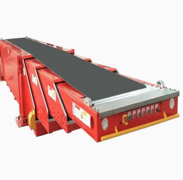 Custom Belt Retractable Conveyor for Transporting Bagged Products Truck Loading Unloading Conveyor Rubber Extended Belt Conveyor - Image 4
