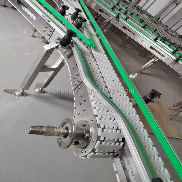 High Quality Flexible Chain Conveyor 90 Degree Turning Conveyor for Versatile Material Handling Applications - Image 4