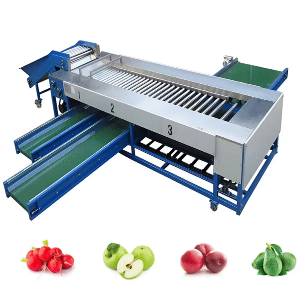 Roller Sorting Table Conveyor for Tomato Potato and Cherry Sorting Rotary apple Conveyor System Screening Blueberry Conveyor - Image 7