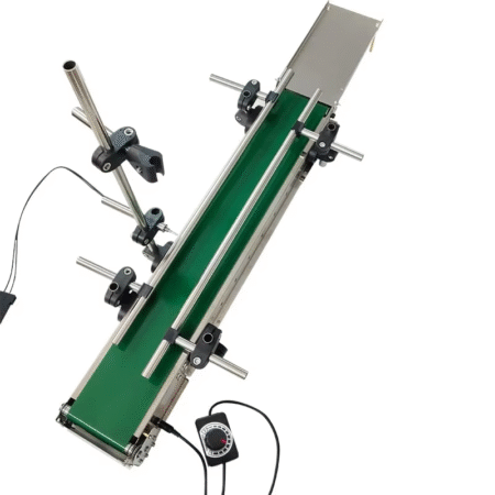 Automatic Small Assembly Line Conveyors Intelligent Production Line Small Intelligent Filling Machine Conveyor with Guardrail