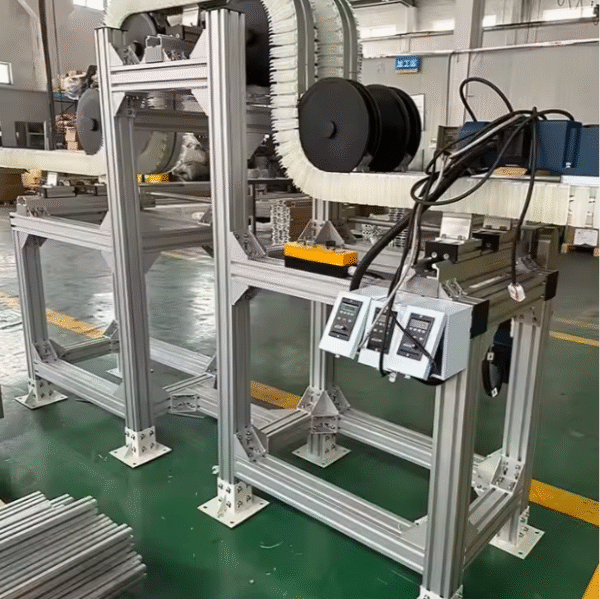 Food Canning Production Line Clamping Conveyor Clamping Conveyor Bottle Clamping Elevator Flexible Chain Transition Machine - Image 6