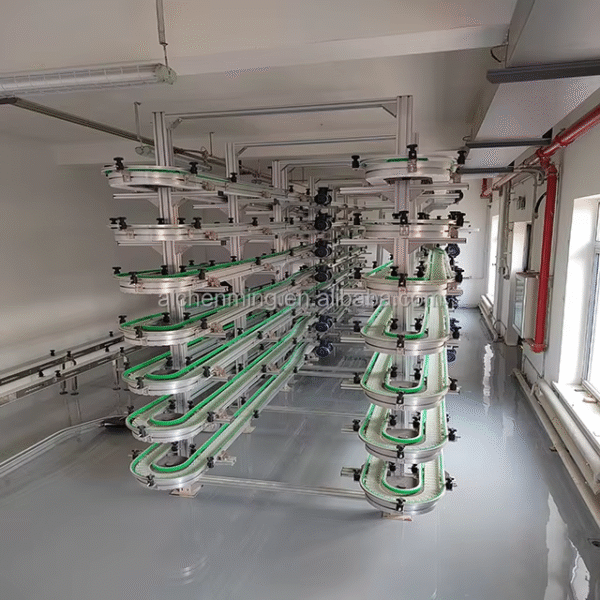 High Quality Flexible Chain Conveyor 90 Degree Turning Conveyor for Versatile Material Handling Applications - Image 6