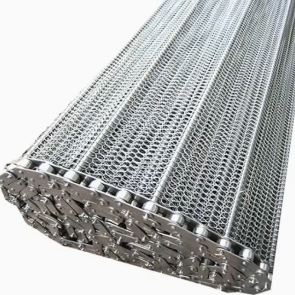 304 Stainless Steel Belt Conveyor Chicken Fillet Conveyor Wire Mesh Conveyor for Food Production Line - Image 5