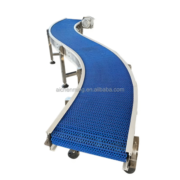 Blue Belt Assembly Line Conveyor System Straight Belt Conveying System Food-Grade Industrial PVC Electric Conveyor Line - Image 4