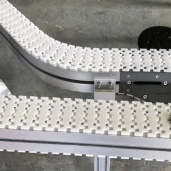 Customized Flexible Conveyor Plastic Flexible Chain Conveyor for Food Sorting Bottle Conveyor Assembly Line Food Production Line - Image 7