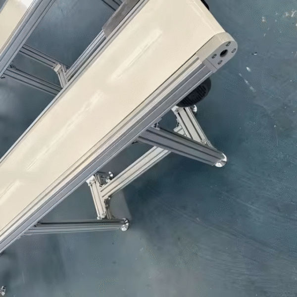 Factory Custom PVC/PU Conveyor Aluminium Profile Mobile Conveyor Belt Production Line Electronic Assembly Conveyor — изображение 7