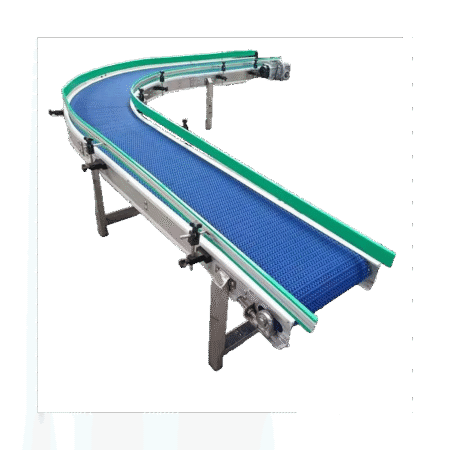 High Quality Cheap Price Custom Anti-Slip Product Movement 7100 Flat Grid Turning Mesh Belt for Screw Elevator Screw Elevator