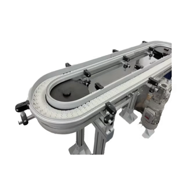 Plastic Flexible Chain Conveyor Adjustable Speed Modular Belt Stainless Steel Conveyor Chains Small Mini Conveyor Food Industry