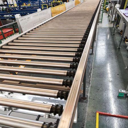 Professional Drum Conveyor Smooth Operation Roller Conveyor With Easy Operating for Transport