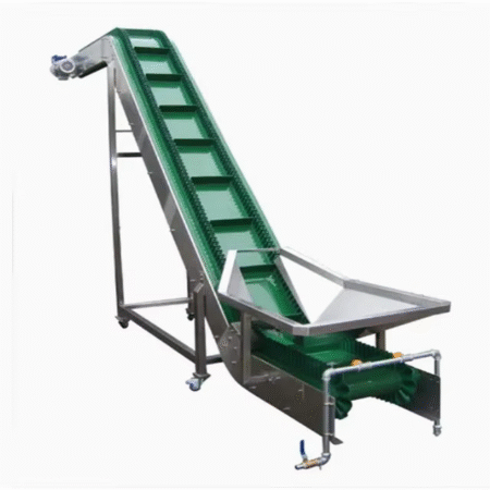 Z-Shape PVC Belt Conveyor Feeding Conveyor for Tortilla Chips Customized Inclined Belt Conveyor Fruit Snack Packaging Machine