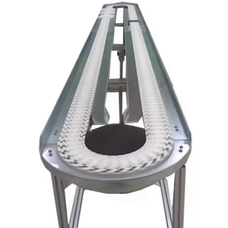 Modular Belt Conveyor for Cans Transportation Flexible Plastic Belt Conveyor Auto Bottle Assembly Line Bottle Conveyor System