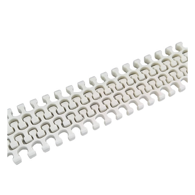 M2540 Radius Flush Grid Modular Belt, 1 inch Pitch PP POM Curved Plastic Modular Conveyor Mesh Belt