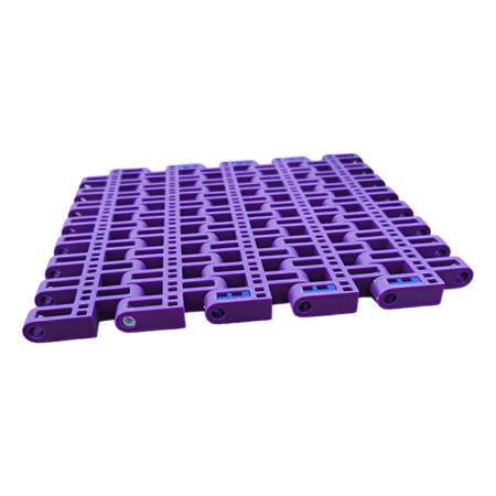 4012 Flush Grid Plastic Modular Conveyor Belt, Interlocking Modular Mesh Belt for Food Conveying