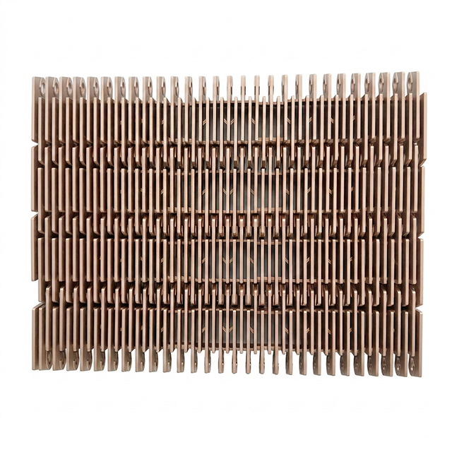 4809 ribbed plastic modular belt 4809 raised rib modular conveyor belt 4809 convex rib plastic mesh belt