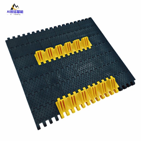 CPB Series Flat Top Modular Plastic Conveyor Belt Non-slip POM Modular Chain for Tunnel Automatic Car Washing Line