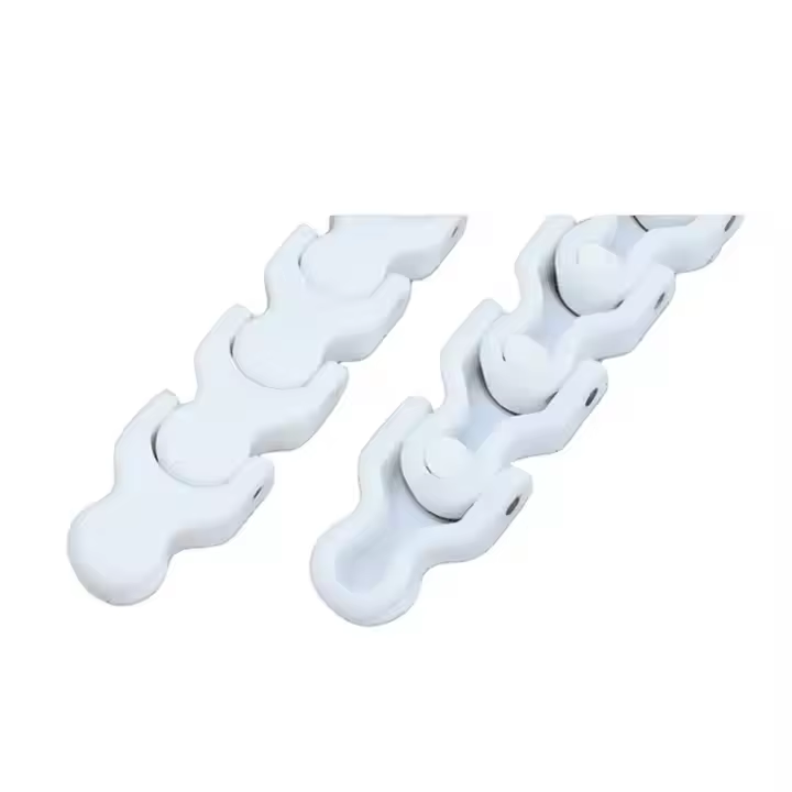 1765 Multiflex Zero Gap Sideflexing Conveyor Chain POM Plastic 1765 Keel Chain for Packaging Production Line — изображение 6