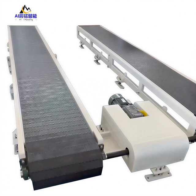 Custom Plastic Modular Belt Conveyor With Cleats, Inclined Tire Transport Modular Conveyor for Automotive Assembly Line — изображение 5