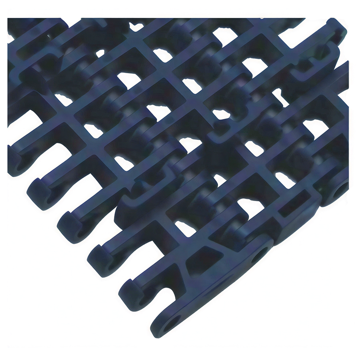 Model 1000-2 Flush Grid Plastic Modular Conveyor Belt, Plastic Mesh Modular Belt for Conveying System – Image 3