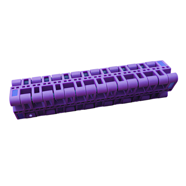 4012 Flush Grid Plastic Modular Conveyor Belt, Interlocking Modular Mesh Belt for Food Conveying - Image 3
