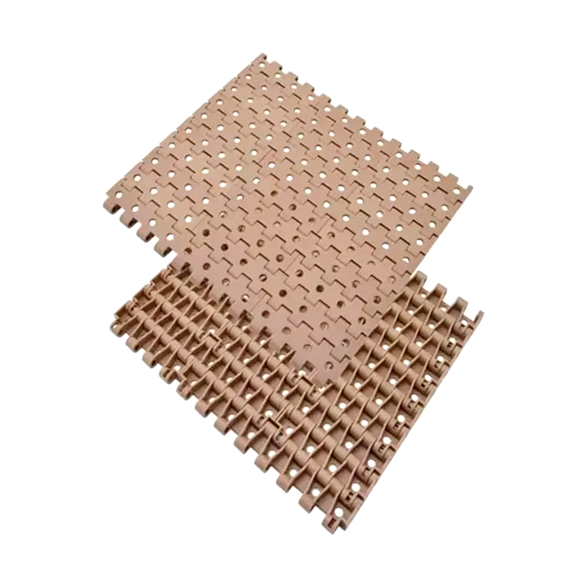 5935 Perforated Top Modular Conveyor Belt | Round Hole Plastic Mesh Belt, 19.05mm Pitch PP/POM Modular Belt — изображение 4