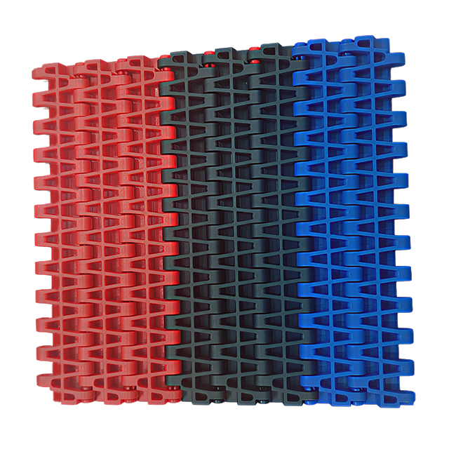 6520 Flat Top Modular Belt Food Grade PP POM Plastic Interlocking Modular Conveyor Belt For Food Packaging Conveying Line – Image 3