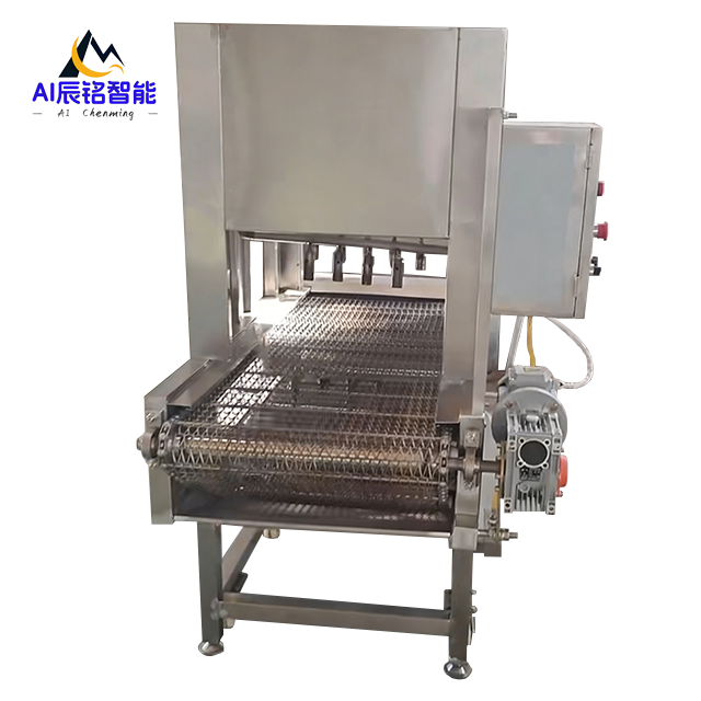 Automatic Mesh Belt Flame Singeing Machine | Stainless Steel Wire Mesh Chain Conveyor Meat Singeing Equipment – Image 7