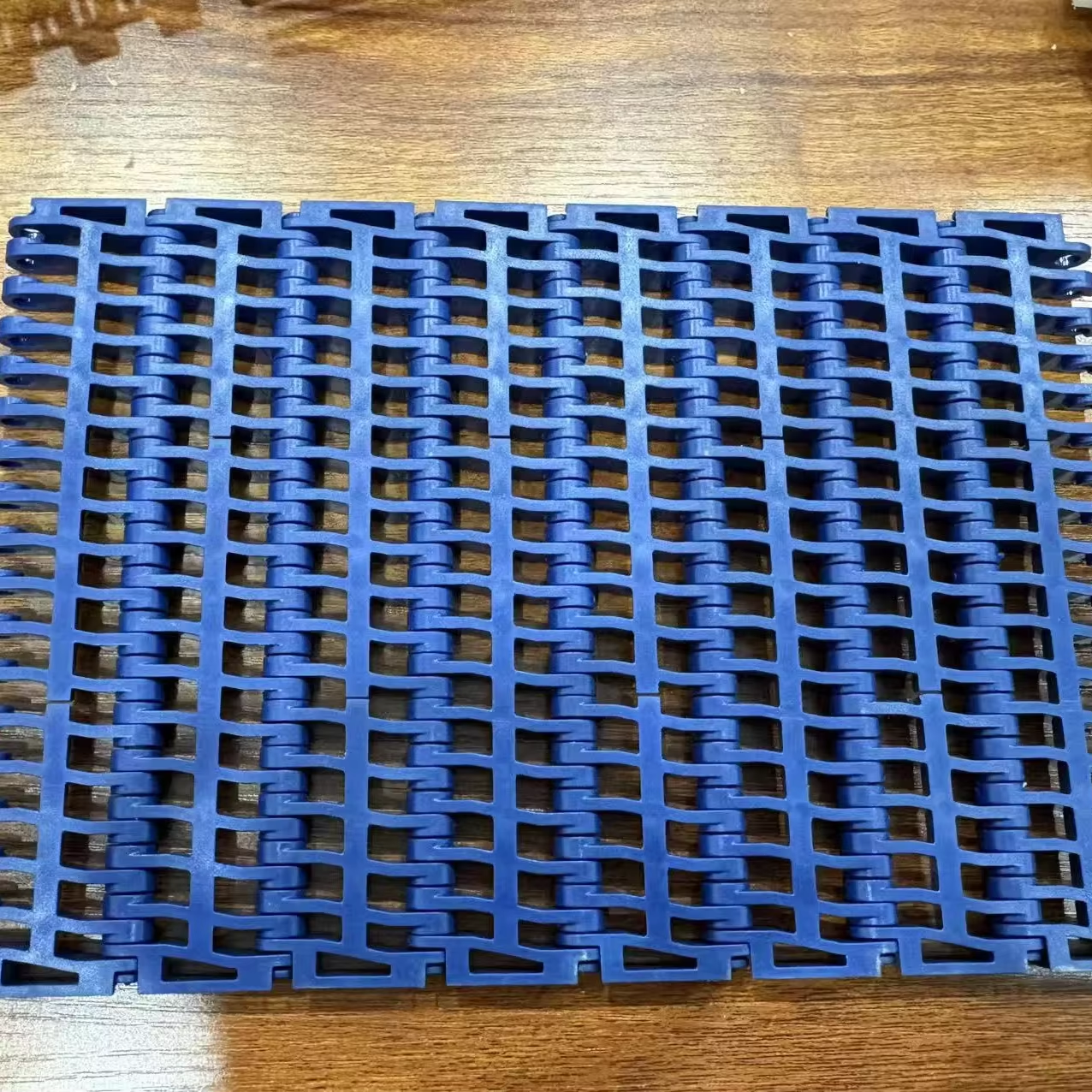 900 Series Flush Grid Modular Plastic Conveyor Belt, 27.2mm Pitch 38% Open Rate POM PP Plastic Mesh Modular Belt — изображение 4