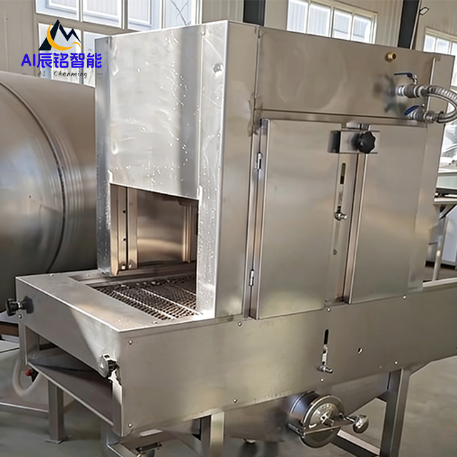 Automatic Mesh Belt Flame Singeing Machine | Stainless Steel Wire Mesh Chain Conveyor Meat Singeing Equipment – Image 6