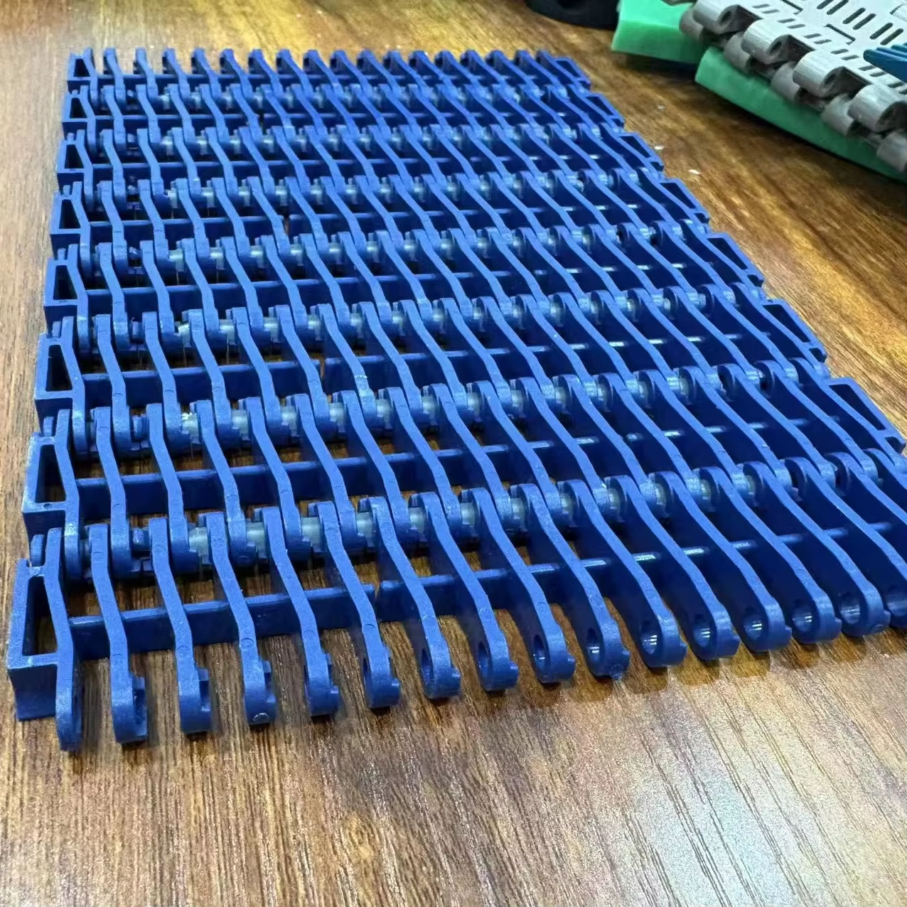 900 Series Flush Grid Modular Plastic Conveyor Belt, 27.2mm Pitch 38% Open Rate POM PP Plastic Mesh Modular Belt — изображение 5