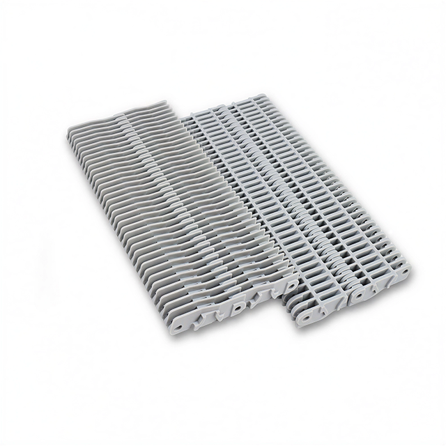 4809 ribbed plastic modular belt 4809 raised rib modular conveyor belt 4809 convex rib plastic mesh belt - Image 5