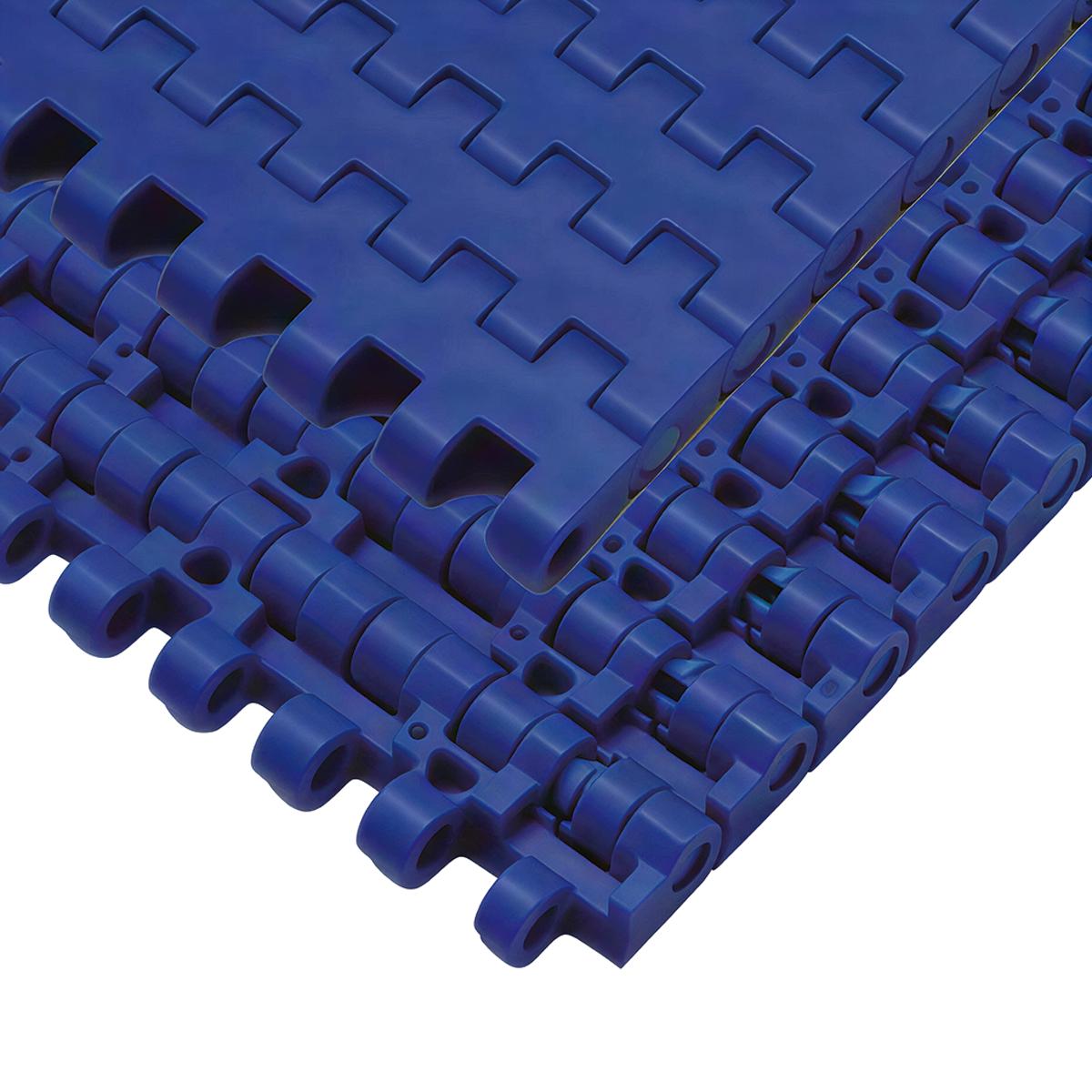 1270 Flat Top Plastic Modular Conveyor Belt 12.7mm Pitch POM Food Grade Modular Mesh Belt for Packaging Conveyor Line — изображение 5