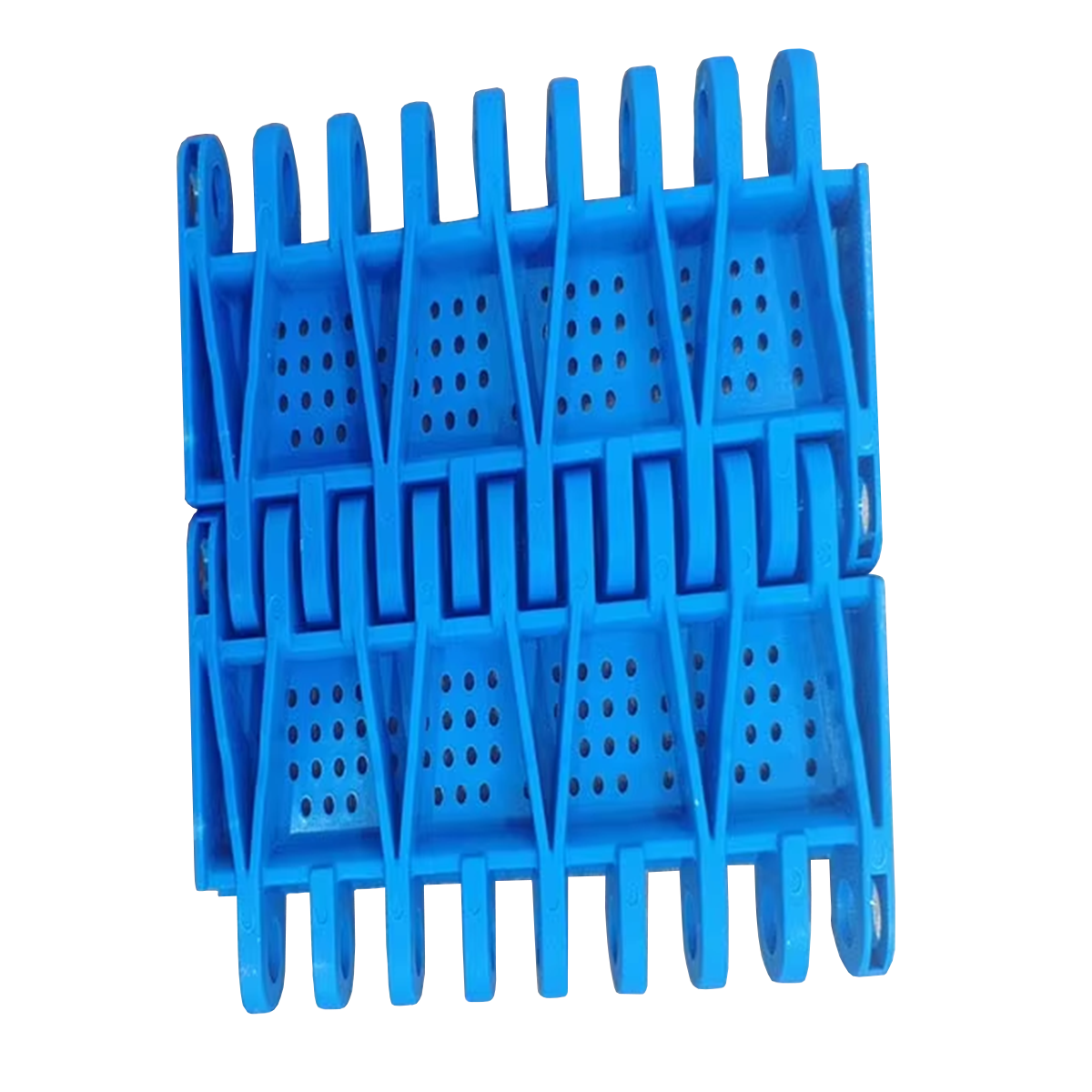 OPB Perforated Flat Top Plastic Modular Belt | Round Hole PP Modular Conveyor Mesh Belt – Image 5