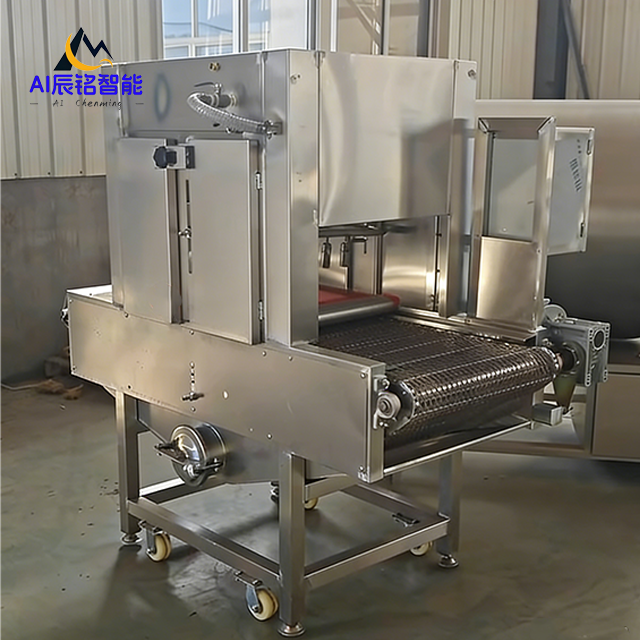 Automatic Mesh Belt Flame Singeing Machine | Stainless Steel Wire Mesh Chain Conveyor Meat Singeing Equipment – Image 5