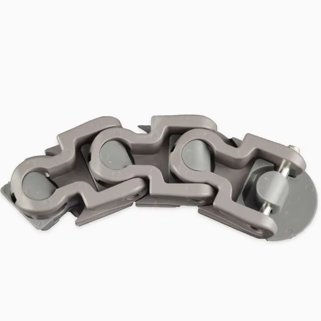 1765 Multiflex Zero Gap Sideflexing Conveyor Chain POM Plastic 1765 Keel Chain for Packaging Production Line — изображение 4