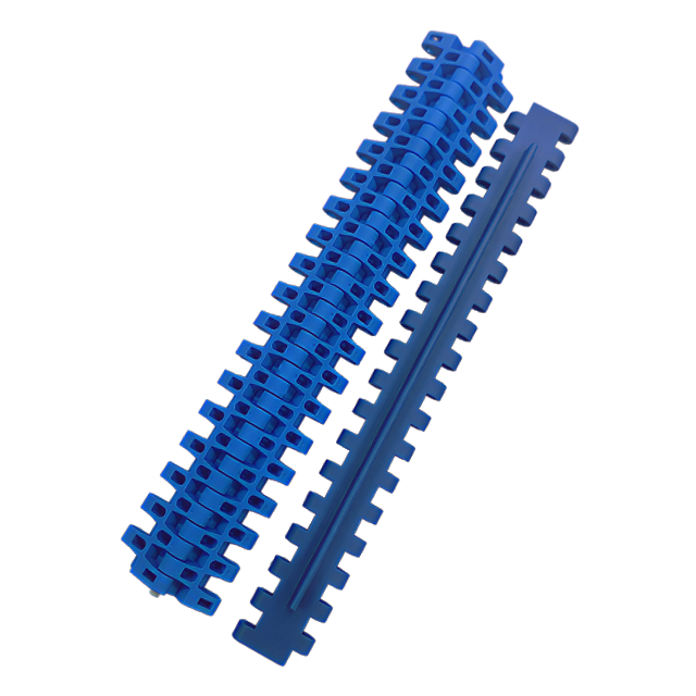 6520 Flat Top Modular Belt Food Grade PP POM Plastic Interlocking Modular Conveyor Belt For Food Packaging Conveying Line – Image 6