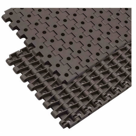 5935 Perforated Top Modular Conveyor Belt | Round Hole Plastic Mesh Belt, 19.05mm Pitch PP/POM Modular Belt