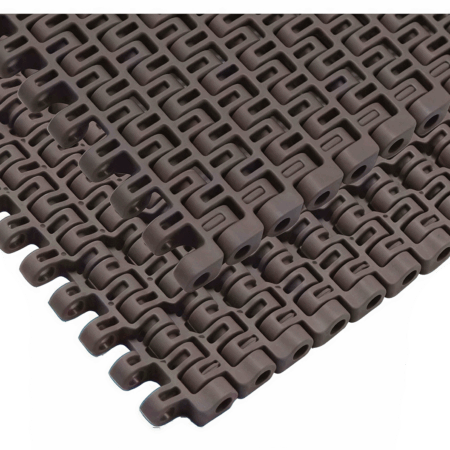 7120 Flush Grid Modular Belt Food Grade PP POM Plastic Mesh Conveyor Belt For Food Processing Line