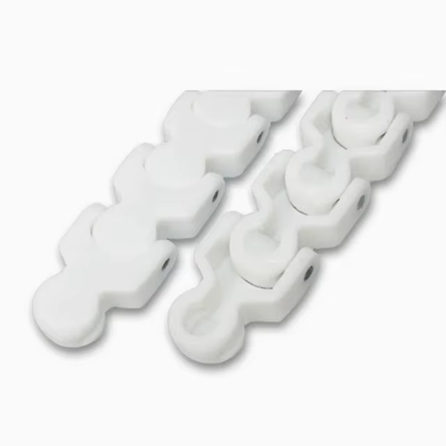 1765 Multiflex Zero Gap Sideflexing Conveyor Chain POM Plastic 1765 Keel Chain for Packaging Production Line — изображение 5