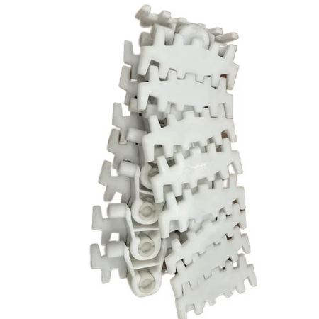 103 Flexible Conveyor Chain 103mm Side Flexing Plastic Chain 103 Toothed Flexible Chain
